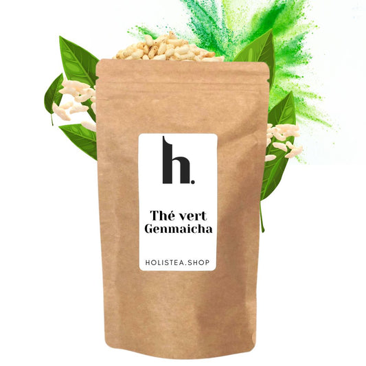 Thé vert Genmaicha - holistea