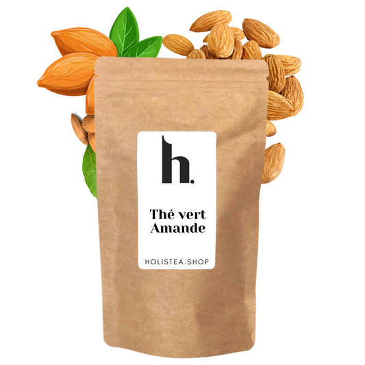 Thé vert amande grillée - holistea