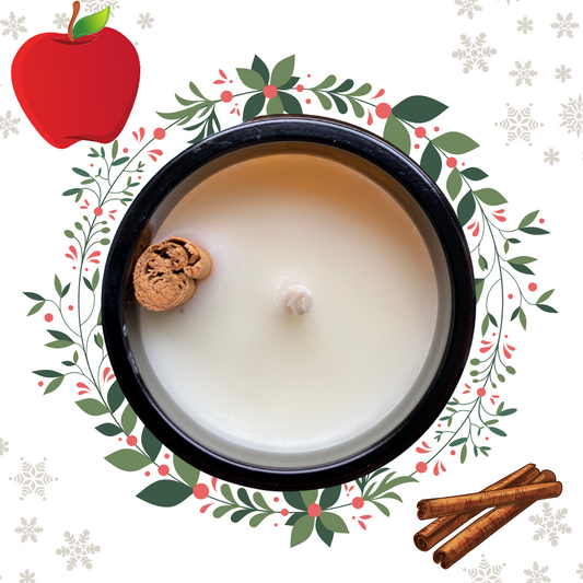 Bougie "Pomme - Cannelle" - holistea